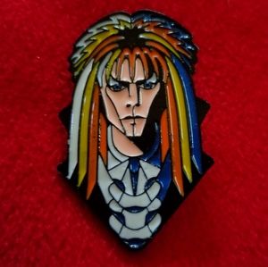 David Bowie Labyrinth Goblin King Enamel Pin